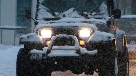 Conduciendo en temporada invernal