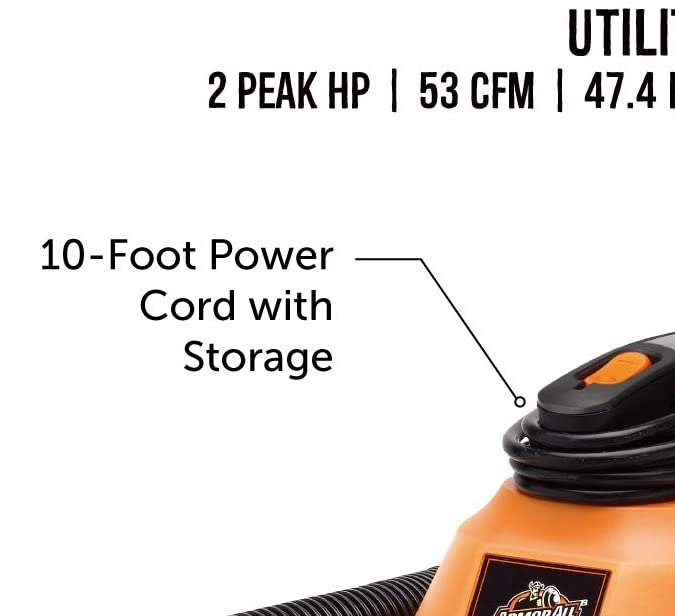 Armor All AA255 Wet:Dry Vacuum 