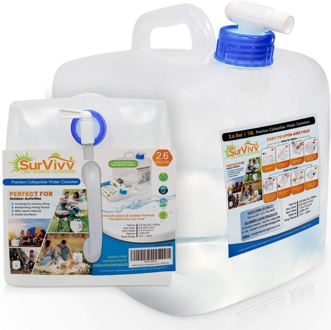 Contenedor de agua SurVivv