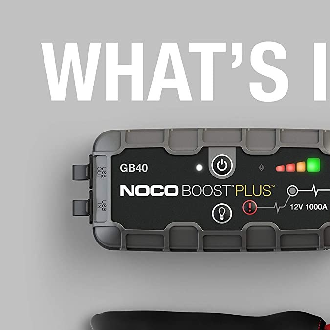 Arrancador portátil de batería NOCO Boost Plus