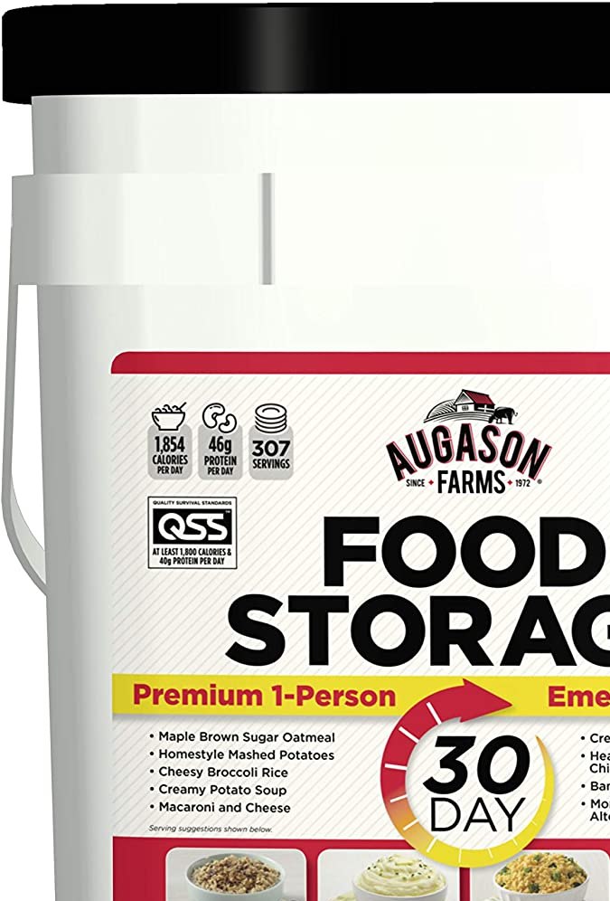 Suministro de alimentos de emergencia para 30 días