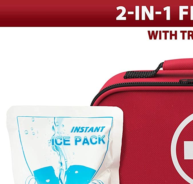 Kit de primeros auxilios Swiss Safe. / Foto: Amazon.