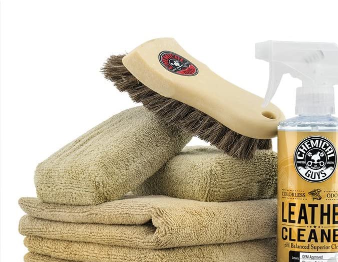 Chemical Guys Leather Cleaner and Conditioner Care Kit