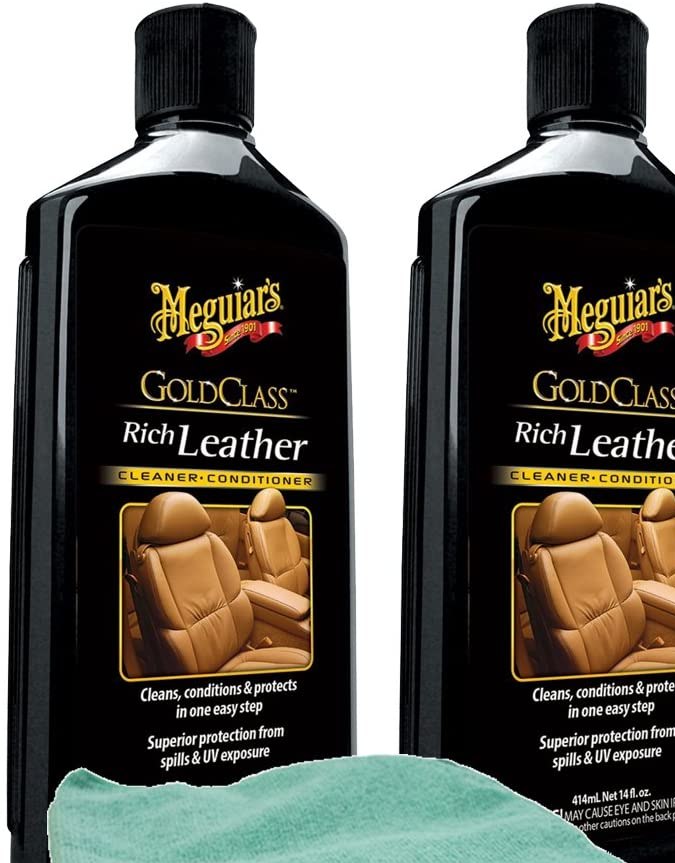 Meguiars Gold Class Leather Conditioner and Cleaner