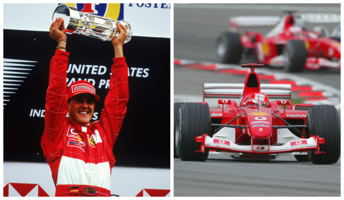 Subastaron motor V10 del Ferrari que corrió Michael Schumacher en 2003.