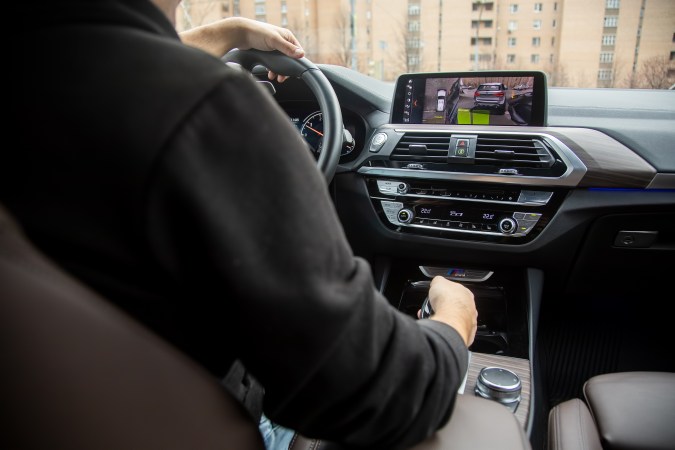 cámara de reversa sin señal