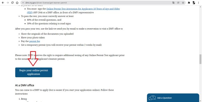 cita DMV de New York