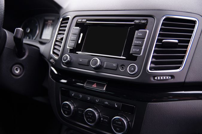 Pantalla de auto