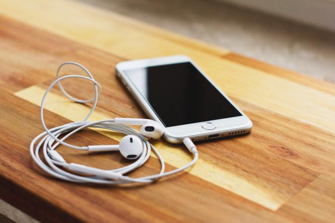 Audífonos en telefono