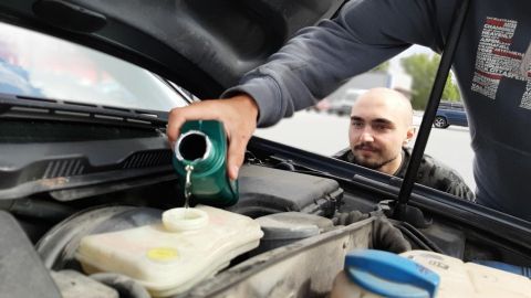 Cambio de aceite de motor