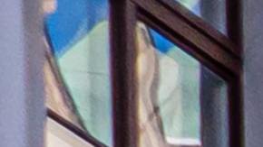 Carretera con hielo negro.