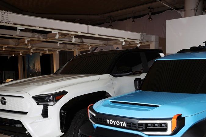 Toyota Compact Cruiser EV Concept.