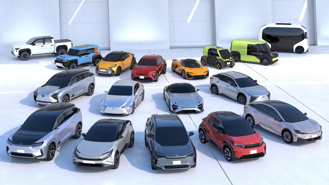 Autos concepto eléctricos de Toyota