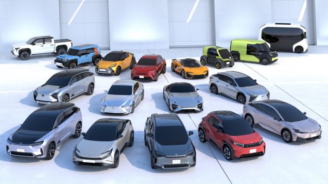 Autos concepto eléctricos de Toyota
