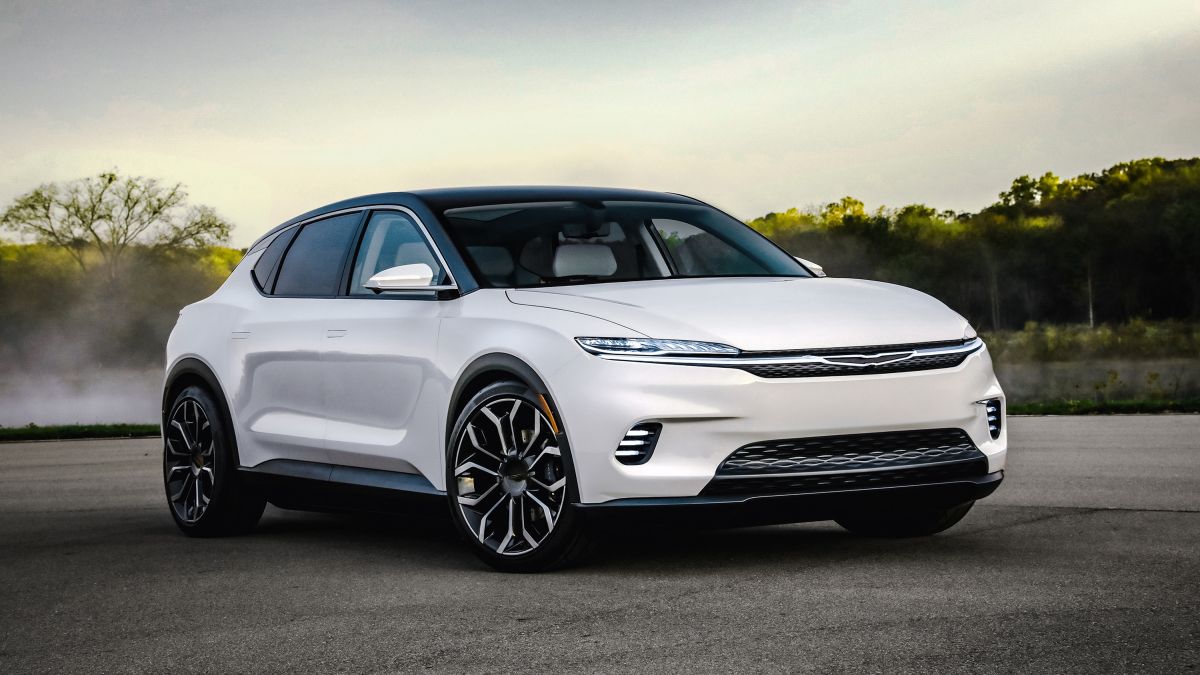 El Chrysler Airflow Concept es el primer vehículo eléctrico de la marca que planea llegar para 2025.