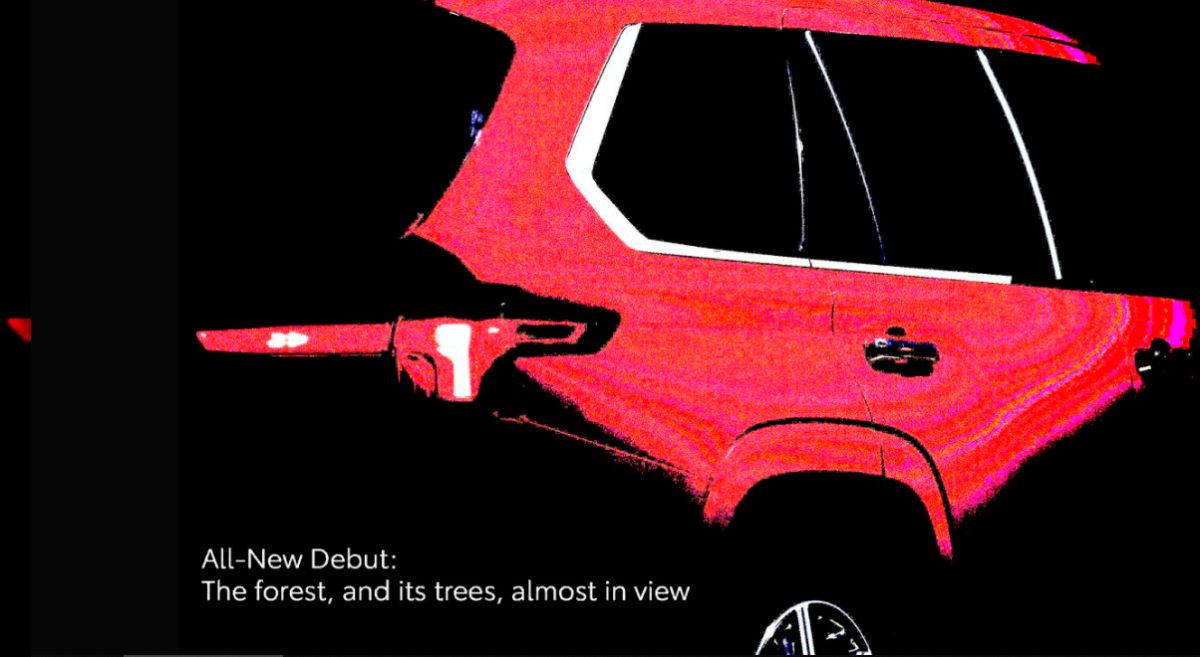 Toyota Sequoia 2022 Teaser