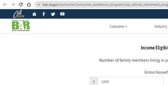 como hago para vender mi carro viejo al estado de california