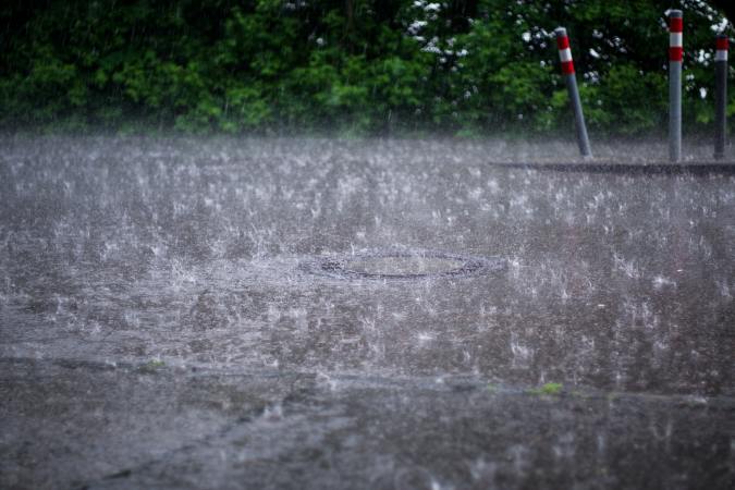 Lluvia con granizo
