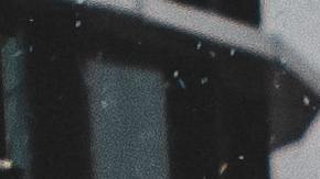 Range Rover en tormenta de nieve