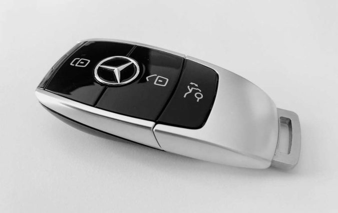 Llavero de auto con chip