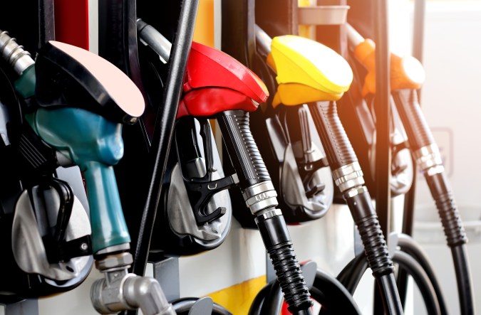 Grados de gasolina.