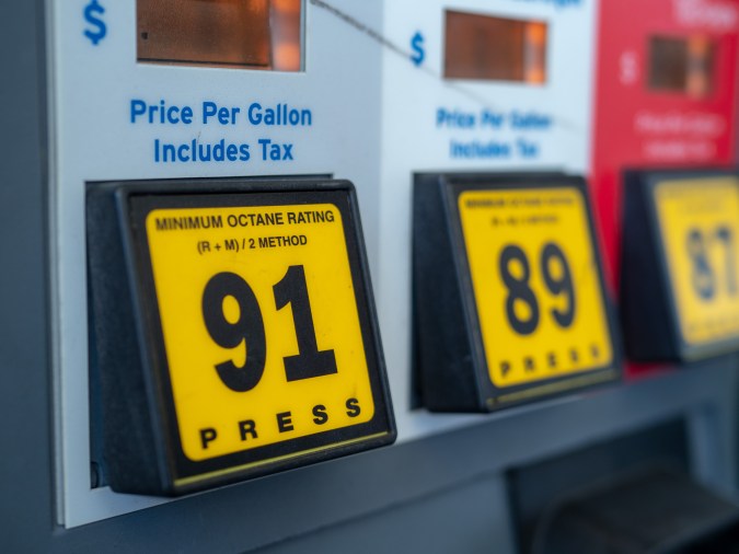 Octanaje de gasolina
