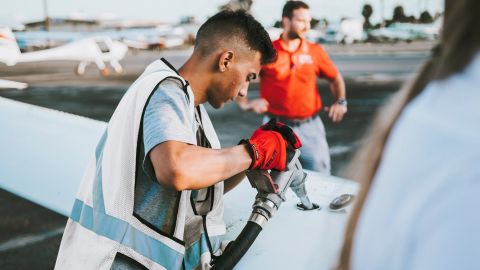 Gasolina para avión.