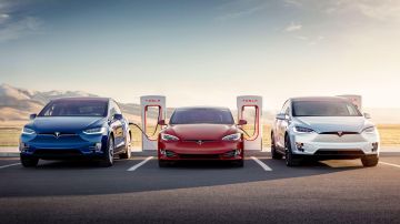Tesla super charging
