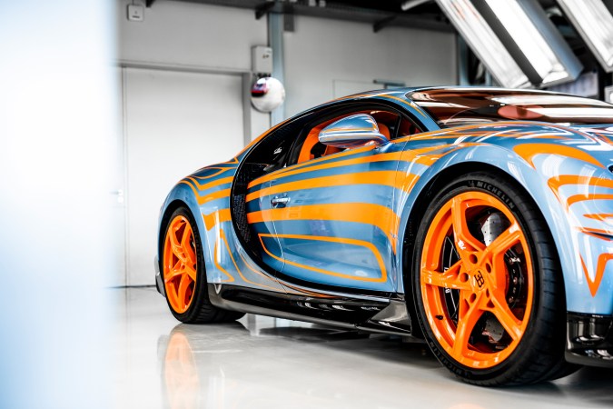 Bugatti vagues de lumiere