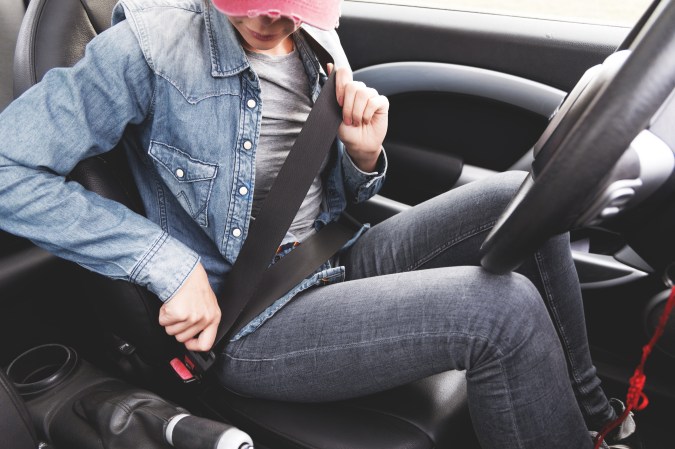 Cinturón de seguridad.