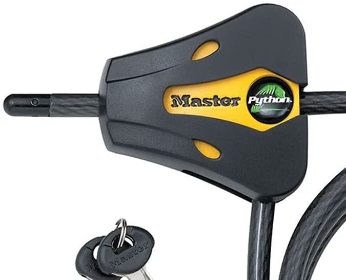 MasterLock Python 6-inch Adjustable Cable Lock: