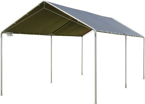 Навес для автомобиля Outsunny Heavy-Duty Galvanized