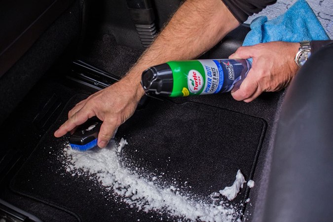 Turtle wax carpet cleaner.
