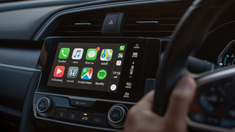 Pantalla de infoentretenimiento