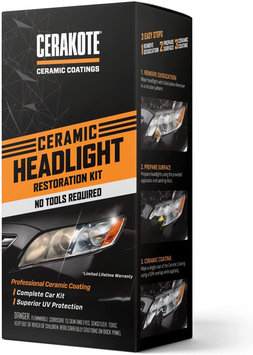 Cerakote for headlights.