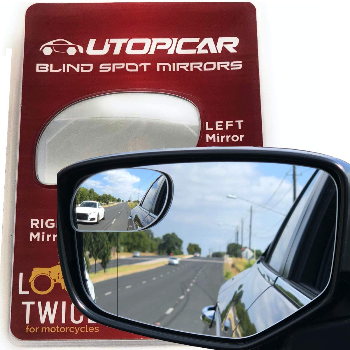 Blind spot mirror.