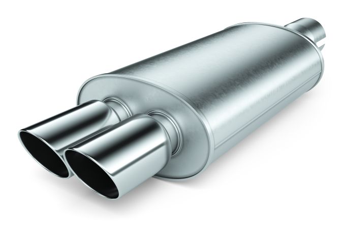 Глушитель выхлопных газов.