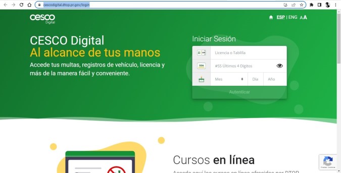 renovar la licencia de conducir online en Puerto Rico
