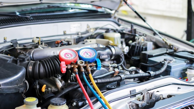 aire acondicionado del carro compresor