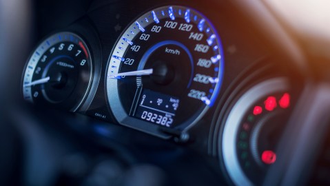 Odometro de velocidad de autos