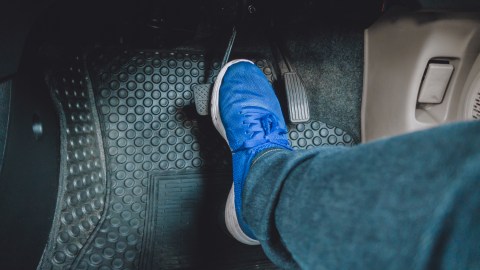 Frenado de auto