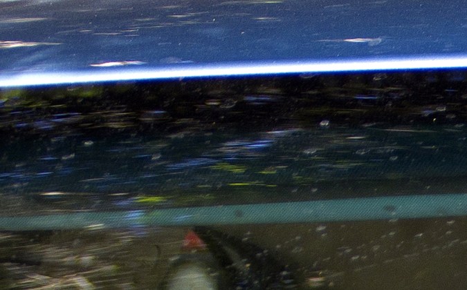 Fumando dentro del auto.