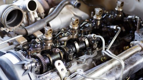 Motor diesel.