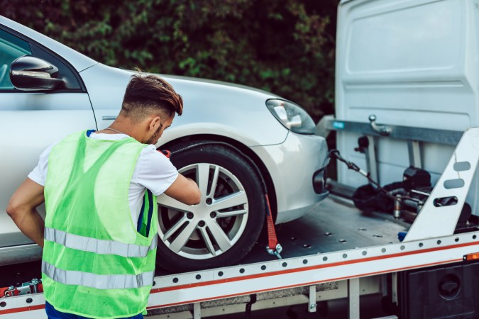 gruas para autos mal estacionados