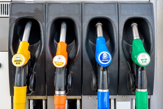Gasolina libre de etanol.