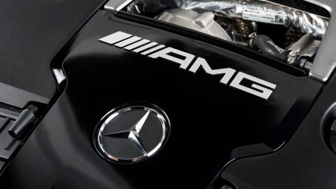 Motor Mercedes AMG.