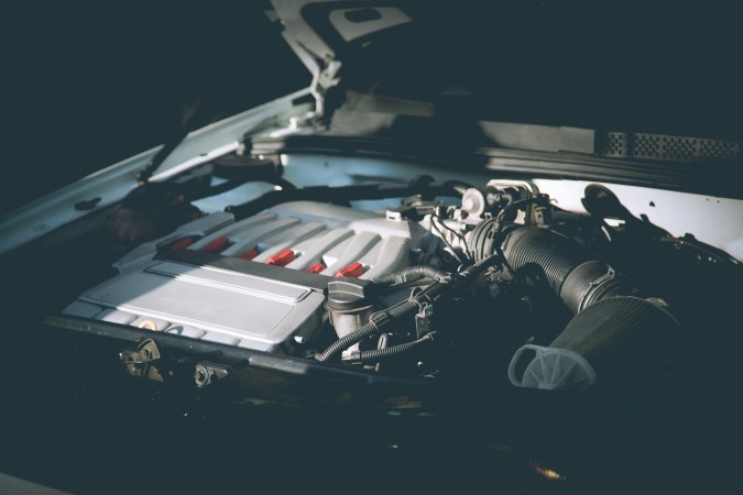 Motor V8.