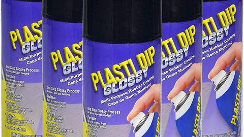 El Plasti Dip es una pintura que puede ser utilizada en autos sin dañar la original.
