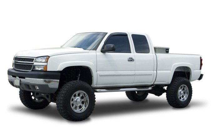 Chevrolet pickup.