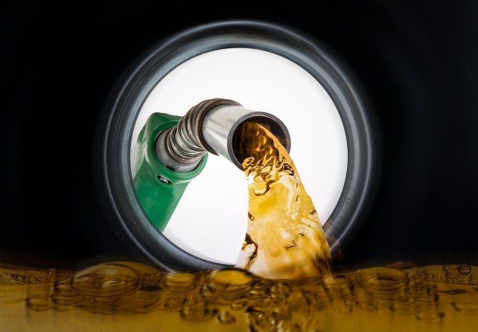 Gasolina de autos.